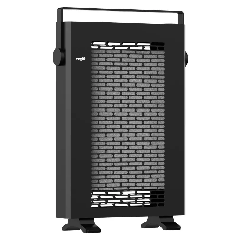 1800W juodas grafeno vertikalus šildytuvas