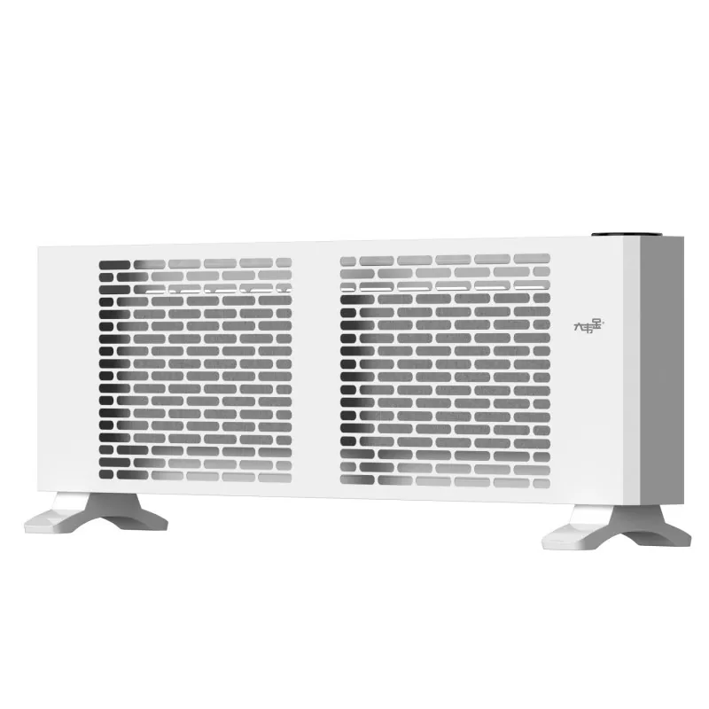 1800W baltojo grafeno grindjuostės elektrinis šildytuvas