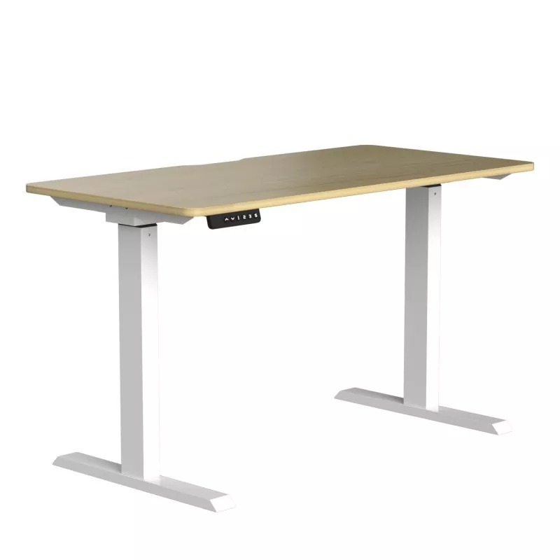 Medžio masyvo dvigubo variklio elektrinio kėlimo stalas