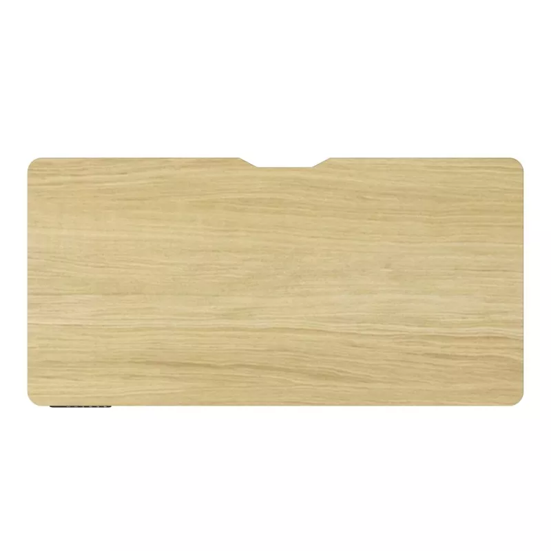 Medžio masyvo dvigubo variklio elektrinio kėlimo stalas