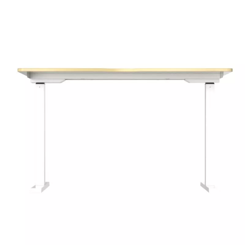 Medžio masyvo dvigubo variklio elektrinio kėlimo stalas